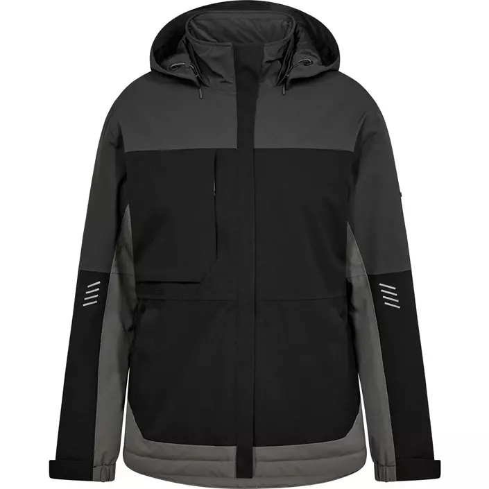 Engel Entire dame vinterjakke, Black/Anthracite Grey, large image number 0