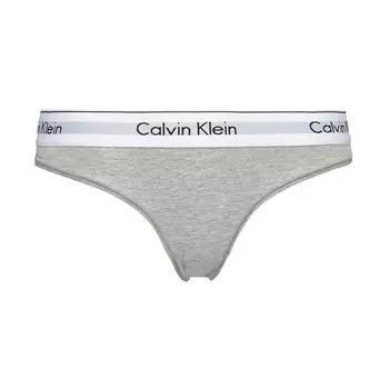 Calvin Klein Bikini Brief trosor, Ljusgrå fläckig/vit