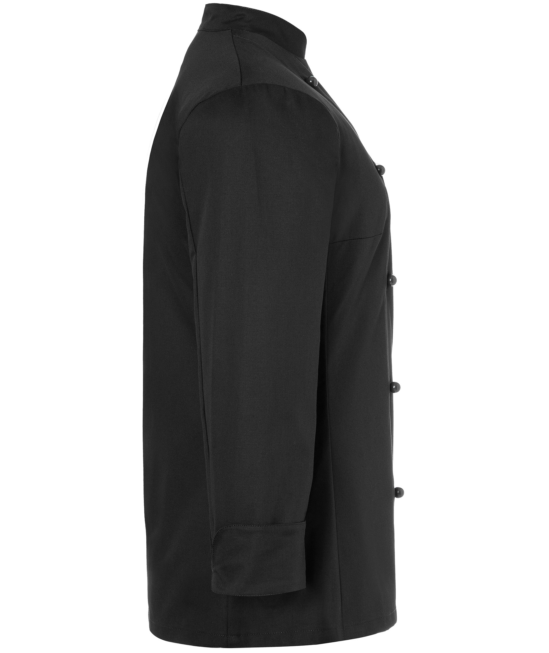 Karlowsky Agathe women's chefs jacket without buttons, Black, large image number 3