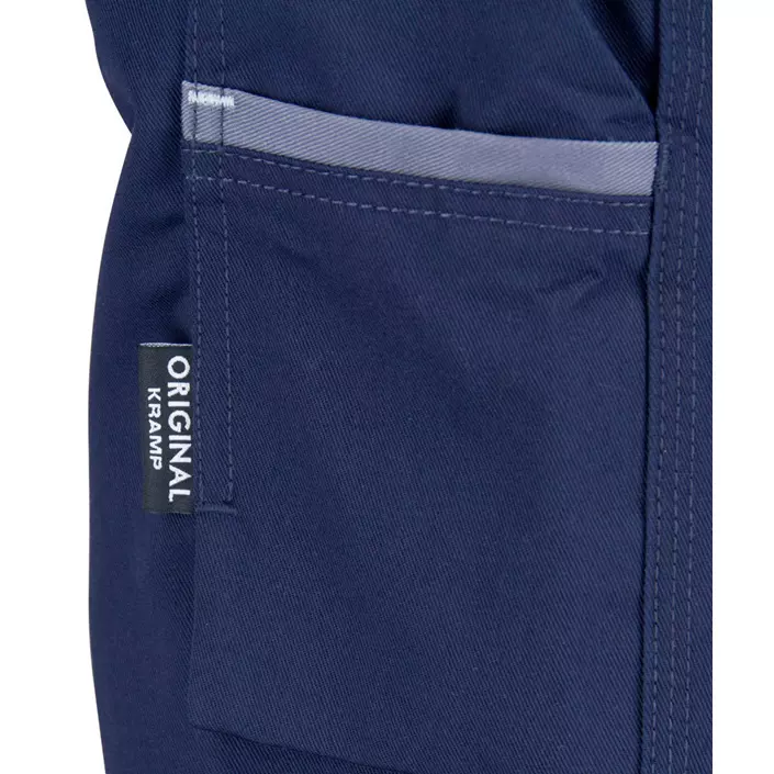 Kramp Original work trousers with belt, Marine Blue/Grey, large image number 6