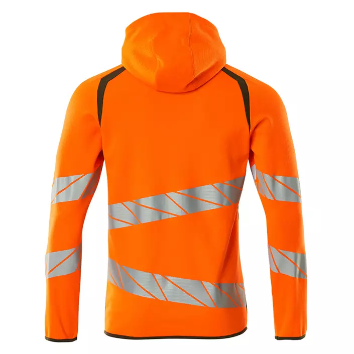 Mascot Accelerate Safe hoodie, Hi-Vis Orange/Moss, large image number 1