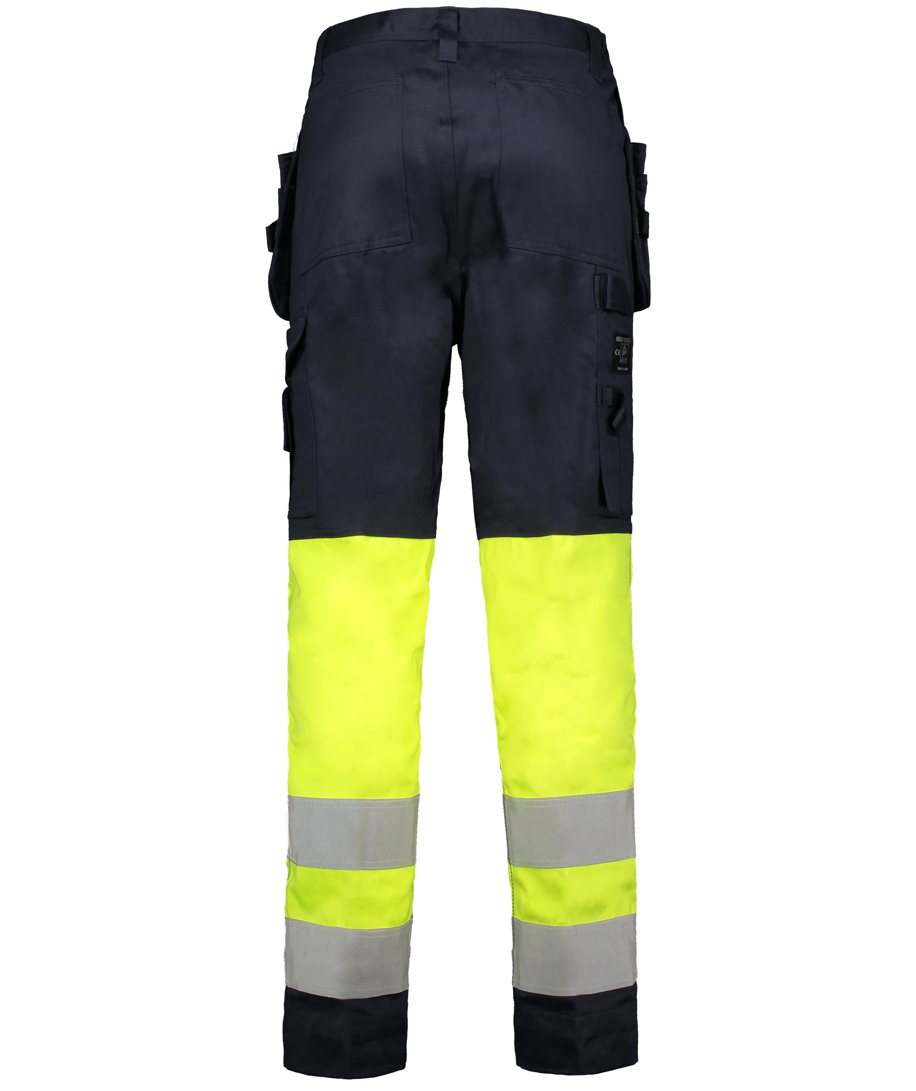 Bulldog Handwerkerhose 5723, Hi-Vis gelb/marine