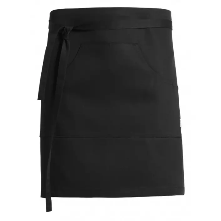 Kentaur apron with pocket, Black, Black, large image number 0