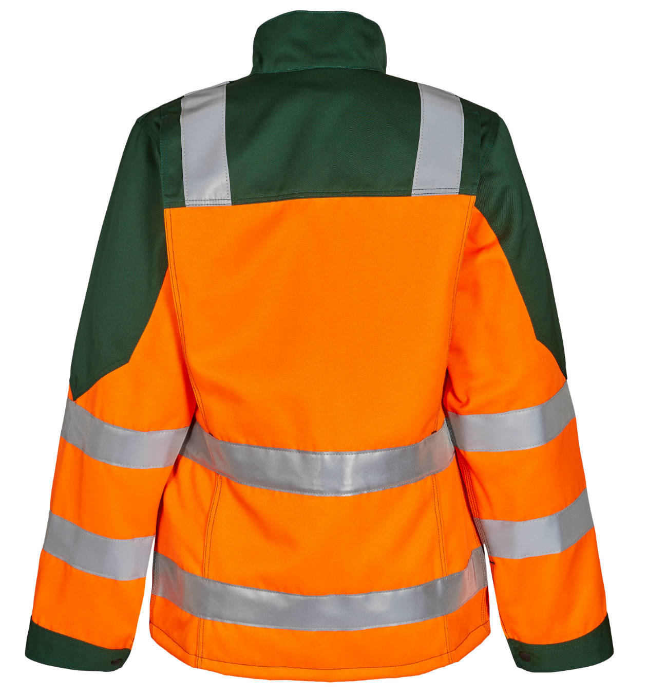 Engel Safety arbetsjacka dam, Varsel Orange/Gr&ouml;n