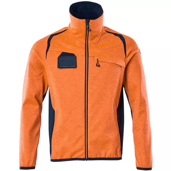 Mascot Accelerate Safe fleece sweater, Hi-Vis Orange/Dark Marine, large image number 0