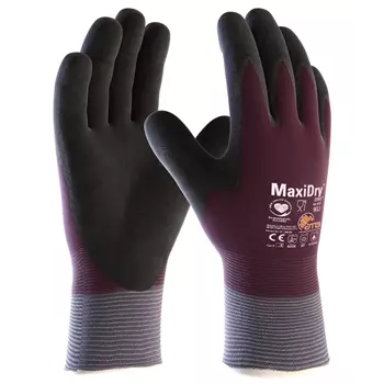 ATG MaxiDry® Zero™ 56-451 cut protection gloves Cut B, Purple/Black