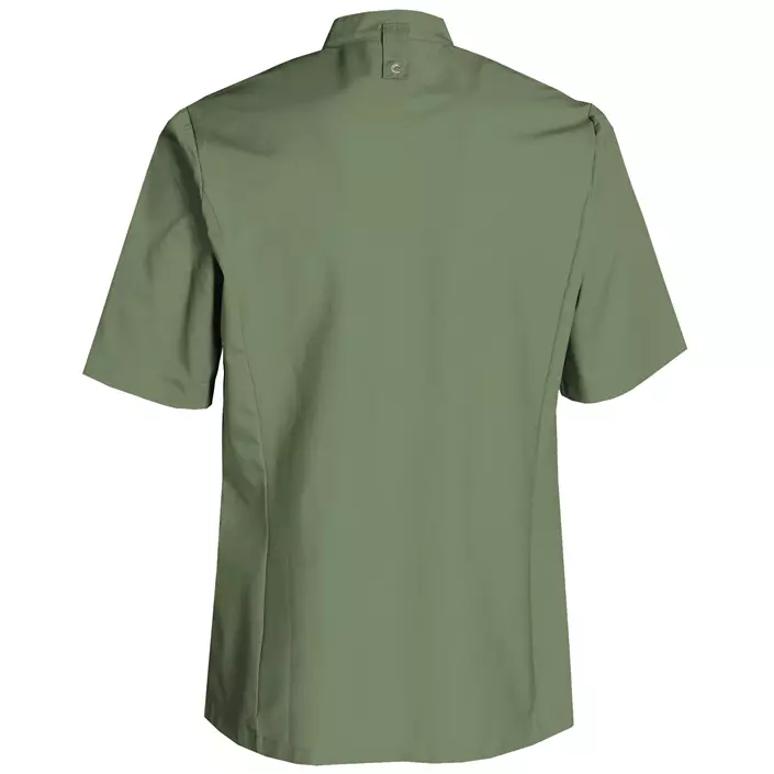 Nybo Workwear New Nordic kortärmad kockjacka, Grön, large image number 1