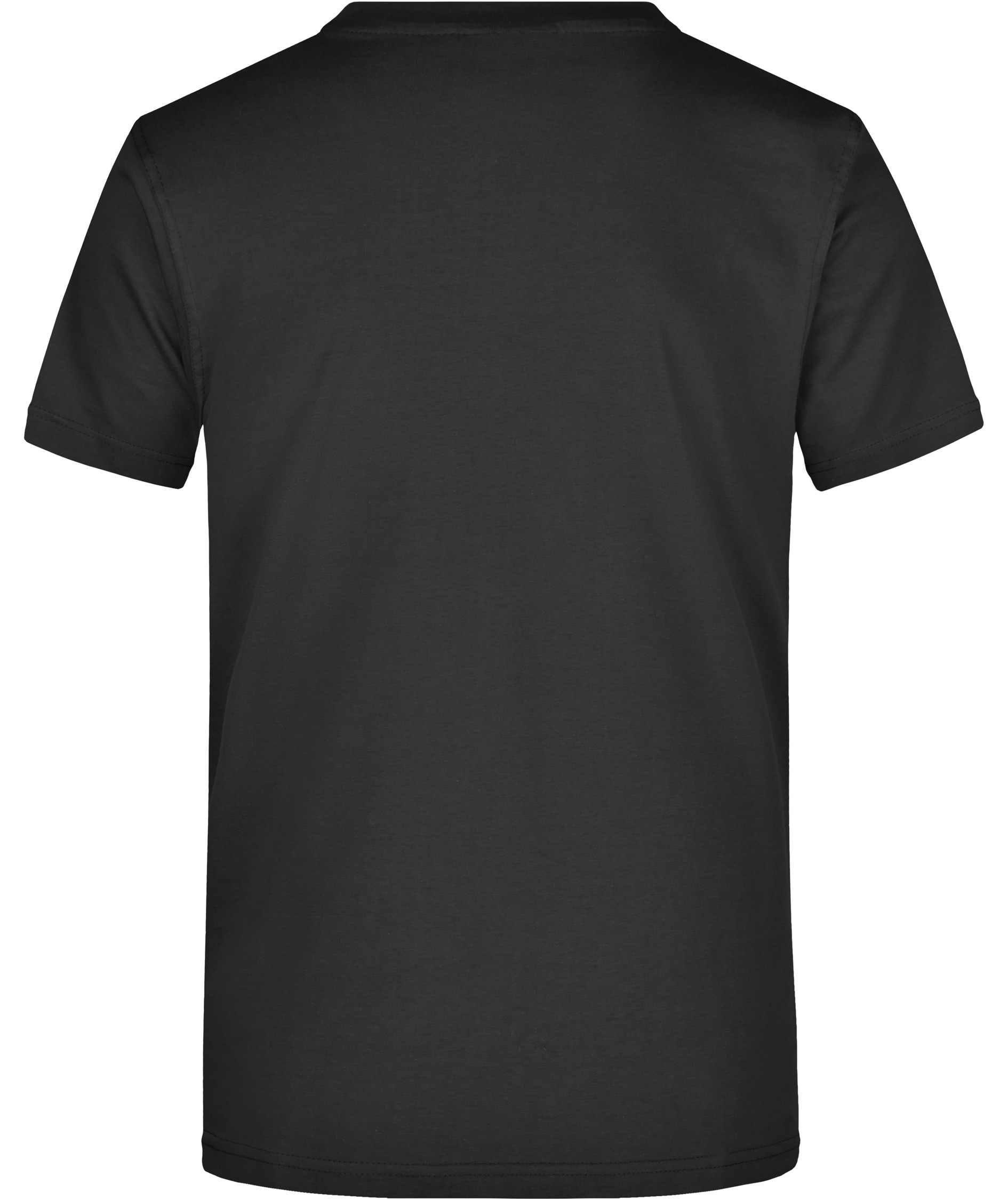 James & Nicholson T-shirt Round-T Heavy, Black, large image number 1