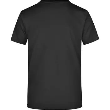 James & Nicholson T-shirt Round-T Heavy, Black