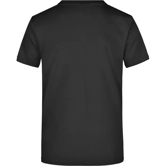 James & Nicholson T-shirt Round-T Heavy, Svart, large image number 1