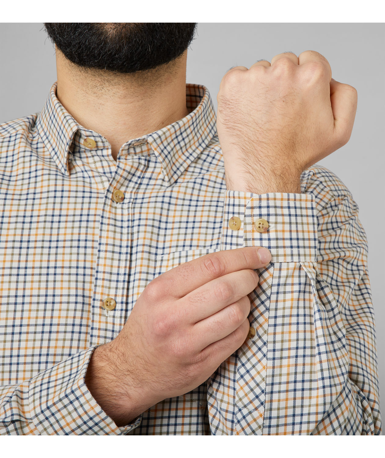 Seeland Shooting comfort fit Hemd, Classic yellow check