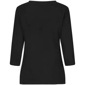 ID PRO Wear 3/4 sleeved women's T-shirt, Black