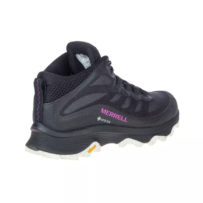 Merrell Moab Speed ​​​​Mid GTX vandrarkängor dam, Black, large image number 4