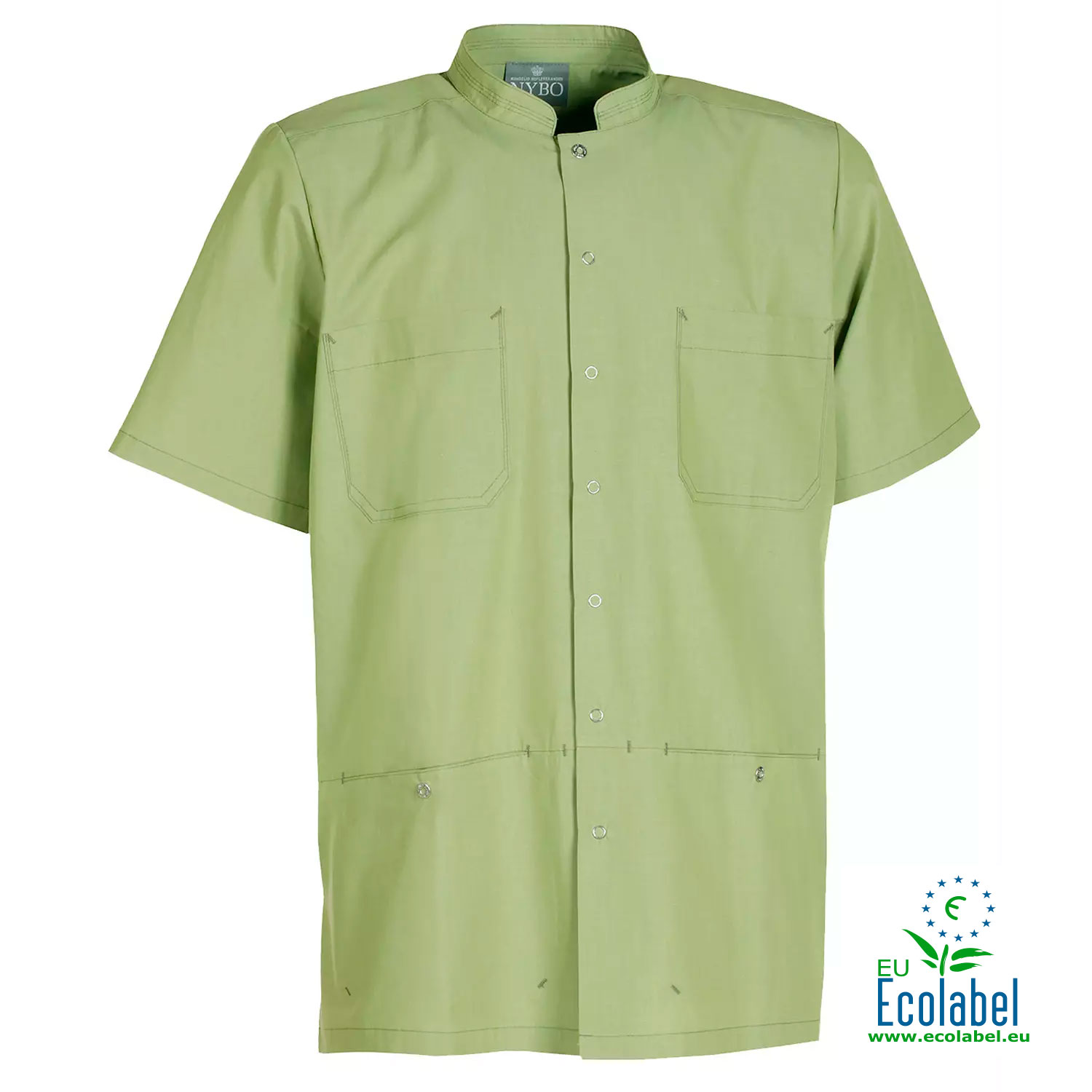 Nybo Workwear Nature short-sleeved shirt, Green