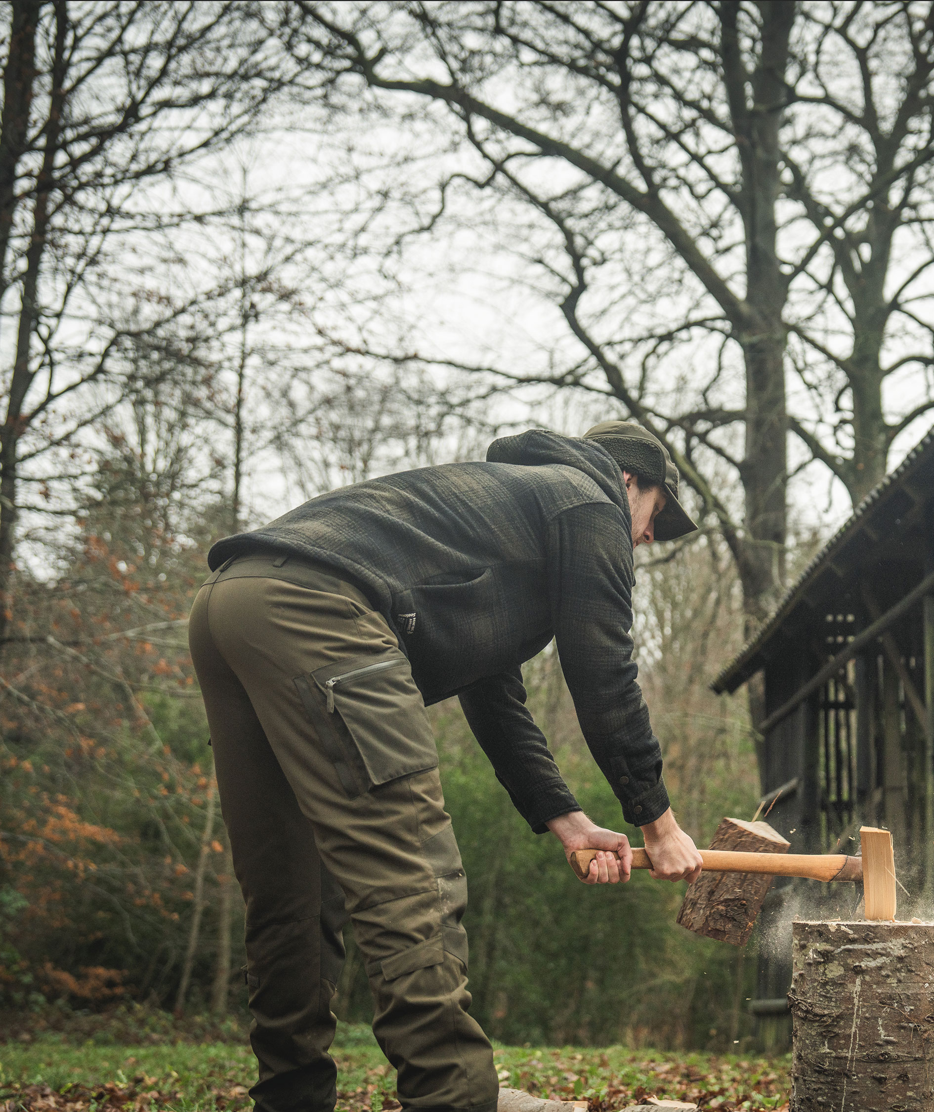 Seeland Canada Yukon jacket, Pine green check, large image number 7