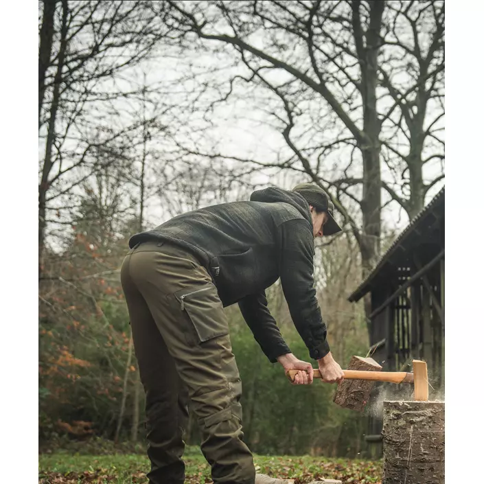 Seeland Canada Yukon jakke, Pine green check, large image number 7