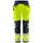 Fristads Green craftsman trousers 2644 GSTP full stretch, Hi-Vis yellow/marine, Hi-Vis yellow/marine, swatch