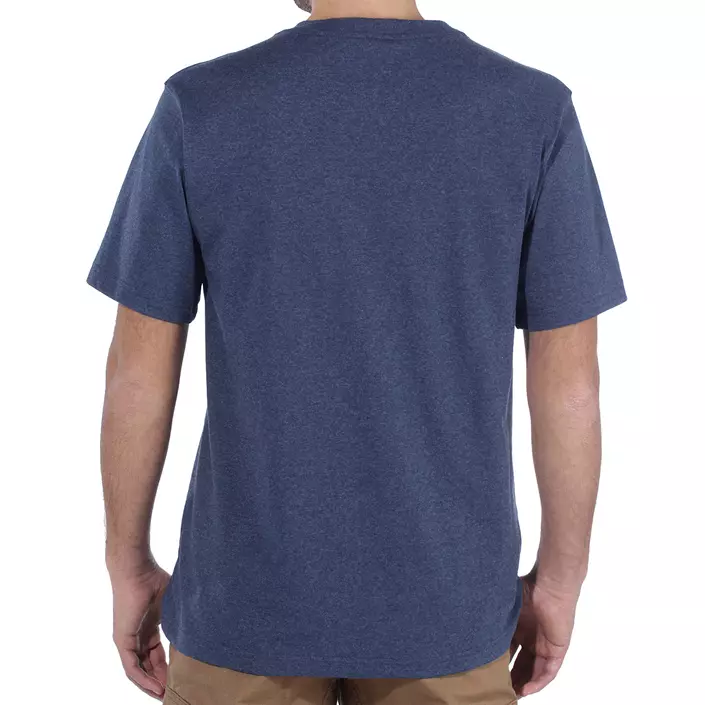Carhartt Emea Core T-skjorte, Deep Blue Indigo, large image number 2