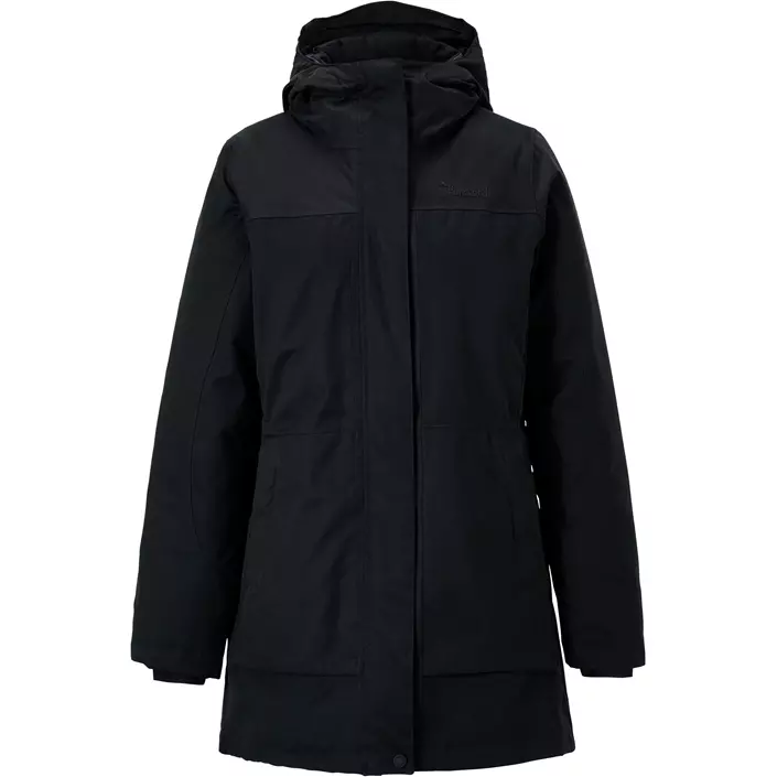 Pinewood dame vinter parkajakke, Black, large image number 0
