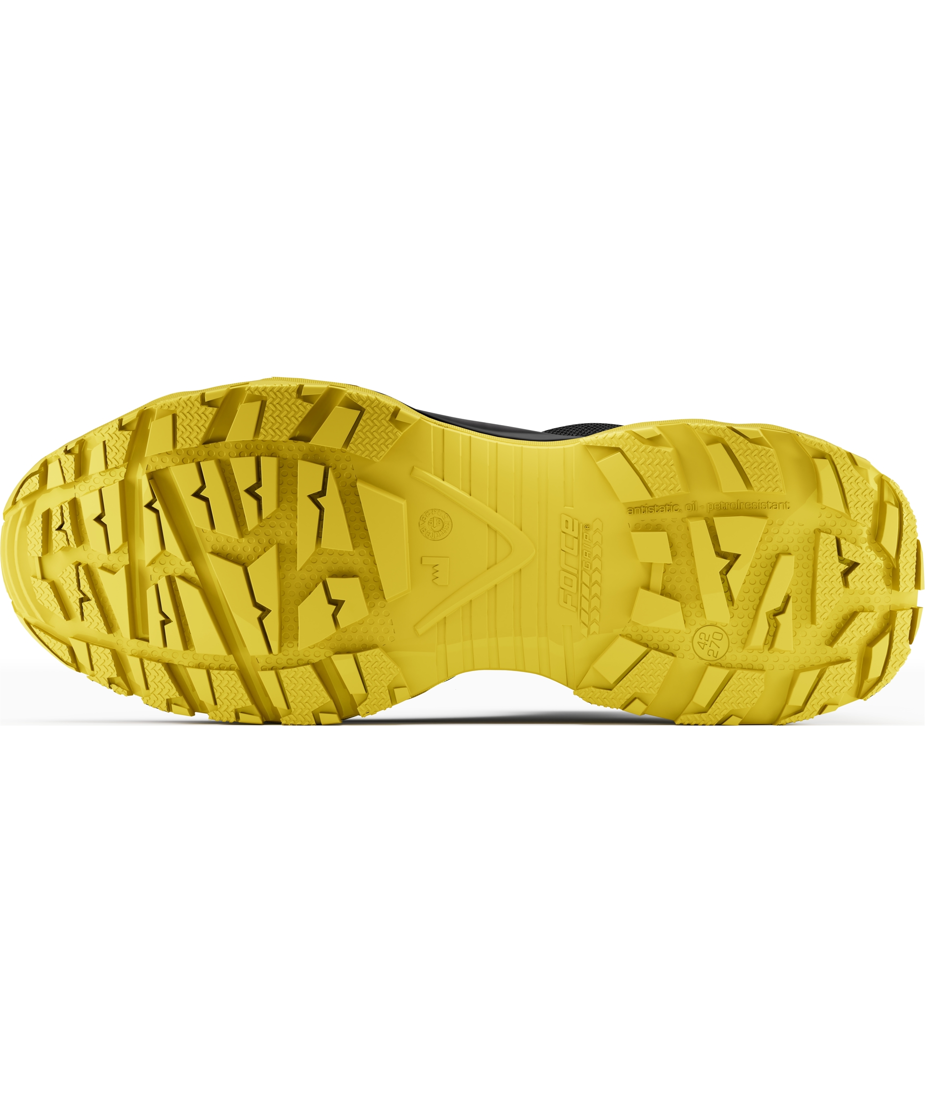 Airtox GL66-R skyddsst&ouml;vlar S3S BOA, Svart/Gul, large image number 1