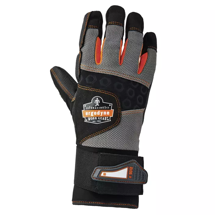Ergodyne ProFlex 9012 anti-vibration gloves, Black, large image number 0