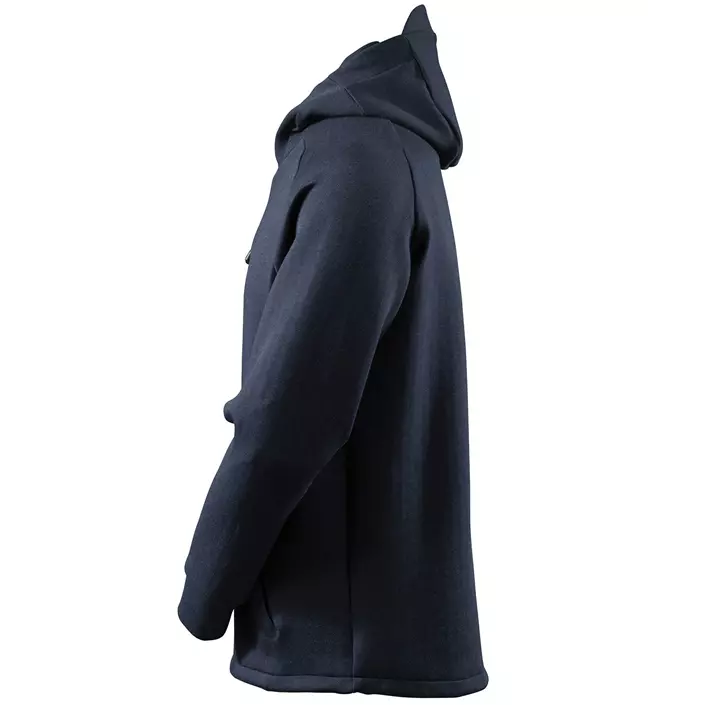 Mascot Advanced hooded sweater with short zip, Dark Marine Blue/Black, large image number 1