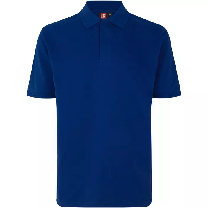ID PRO Wear Piké-tröja med tryckknappar, Kungsblå, large image number 0