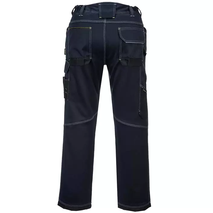 Portwest Urban work trousers T601, Marine Blue/Black, large image number 1