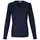 ID dame strikcardigan med merinould, Marine, Marine, swatch