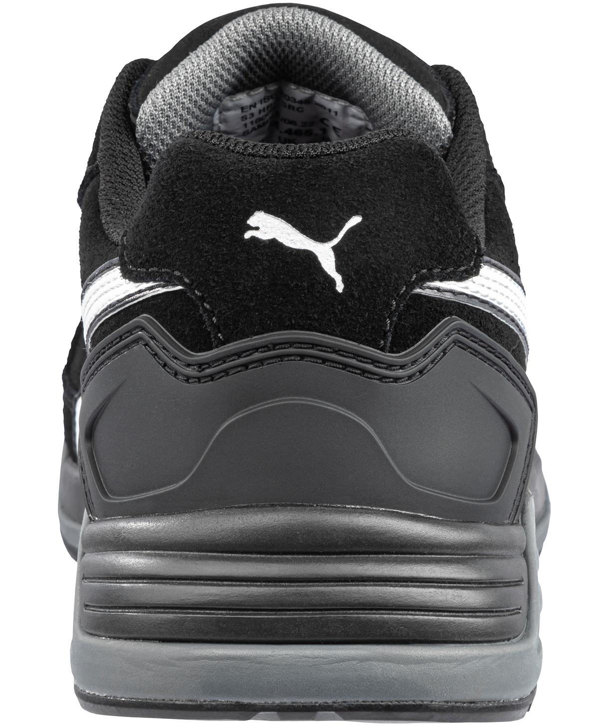 Puma Airtwist Black Low Disc safety shoes S3, Black/White, large image number 2