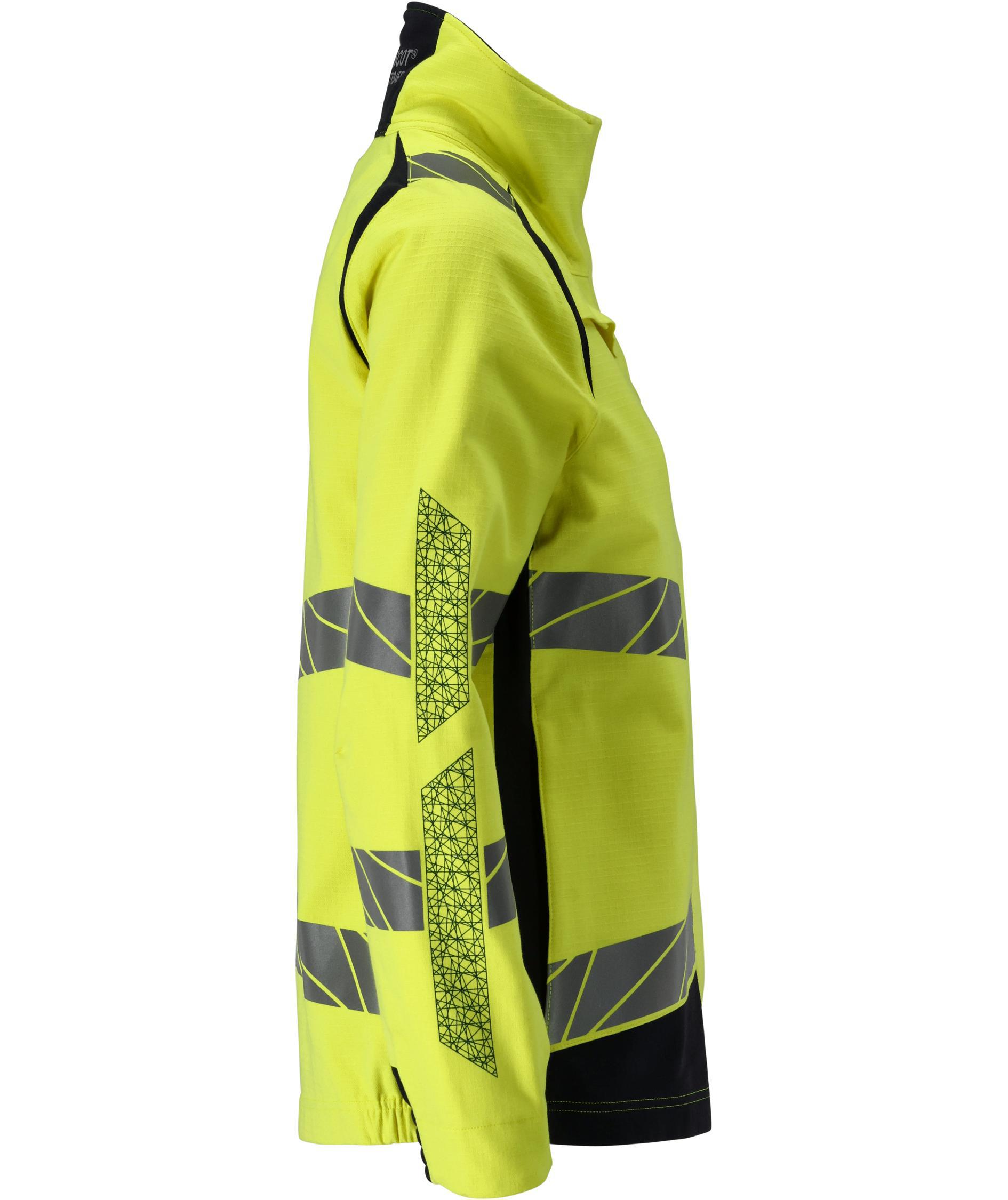 Mascot Accelerate Multisafe women's jacket full stretch, Hi-Vis Yellow/Dark Marine, large image number 2