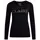 Claire Woman Aileen women's long-sleeved T-shirt, Black, Black, swatch