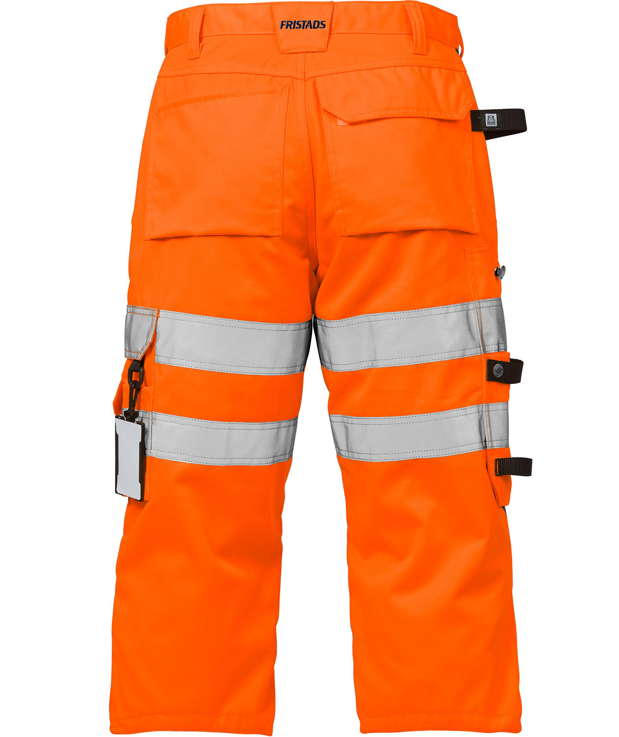 Fristads craftsman knee pants, Hi-vis Orange/Marine