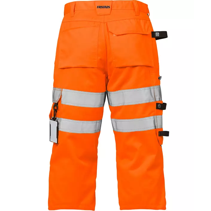 Fristads craftsman knee pants, Hi-vis Orange/Marine, large image number 1