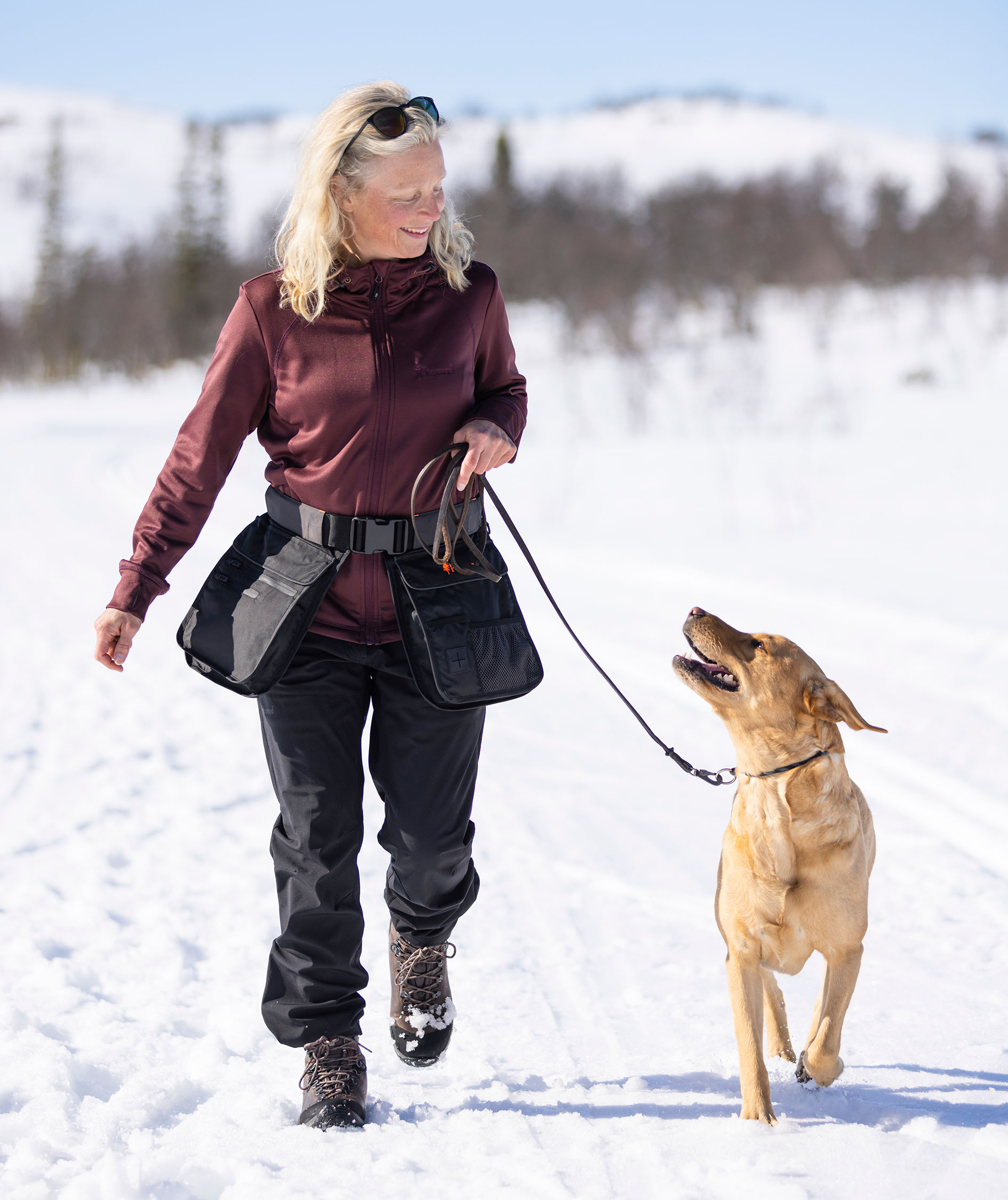 Pinewood Finnveden dame fleecejakke