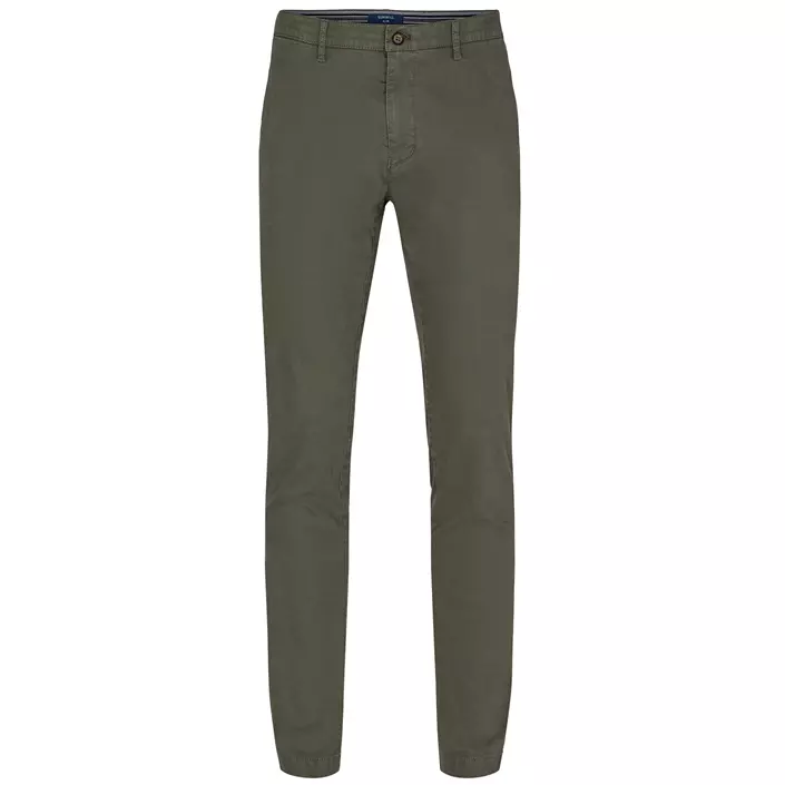 Sunwill Extreme Flexibility Slim fit trousers, Khaki, large image number 0