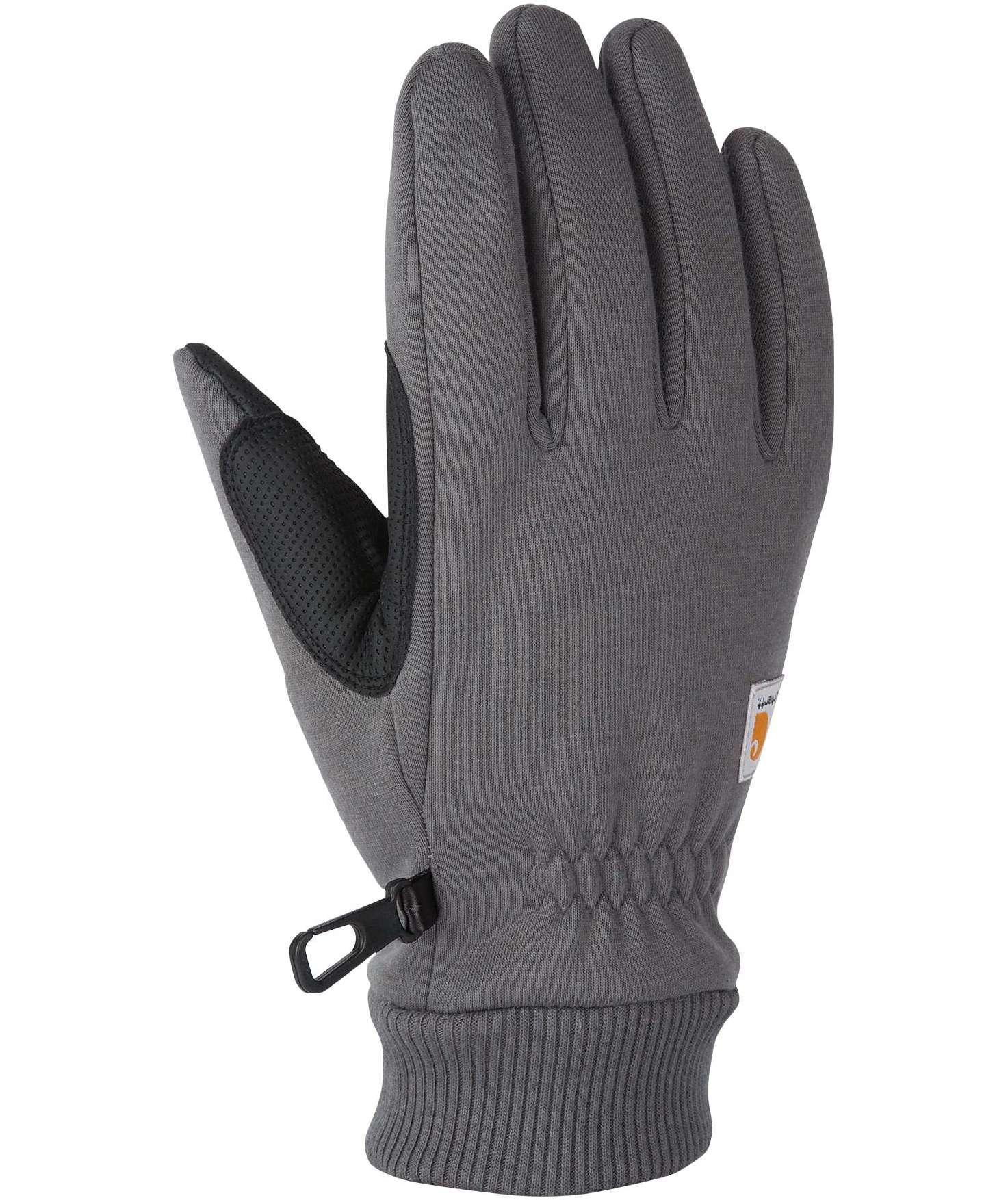 Carhartt fleece handsker med touch, Carbon Heather, Carbon Heather, swatch