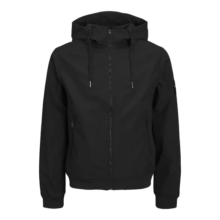 Jack & Jones JJEBASIC softshell jacket, Black, large image number 0