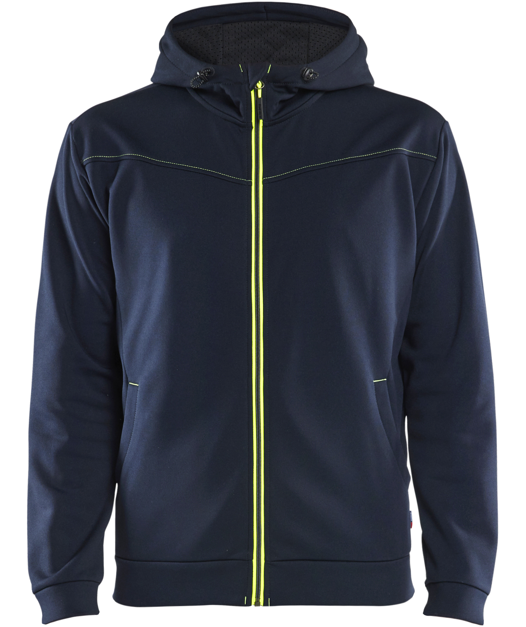 Bl&aring;kl&auml;der Unite h&aelig;ttetr&oslash;je, M&oslash;rk Marine/Hi-Vis Gul, M&oslash;rk Marine/Hi-Vis Gul, swatch