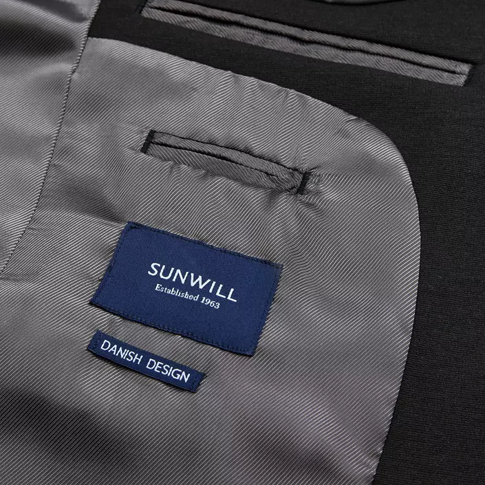 Sunwill Extreme Flex Modern fit Blazer, Black, large image number 4