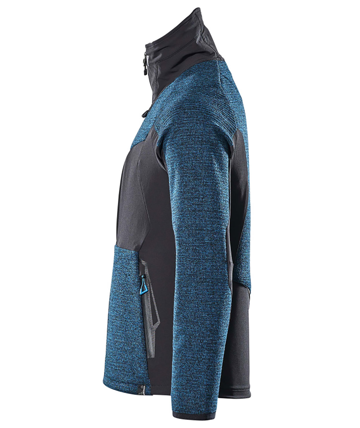 Mascot Advanced strikjakke, M&oslash;rk Petrolium/Sort, large image number 3