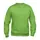 Clique Basic Roundneck sweatshirt, Light Green, Light Green, swatch