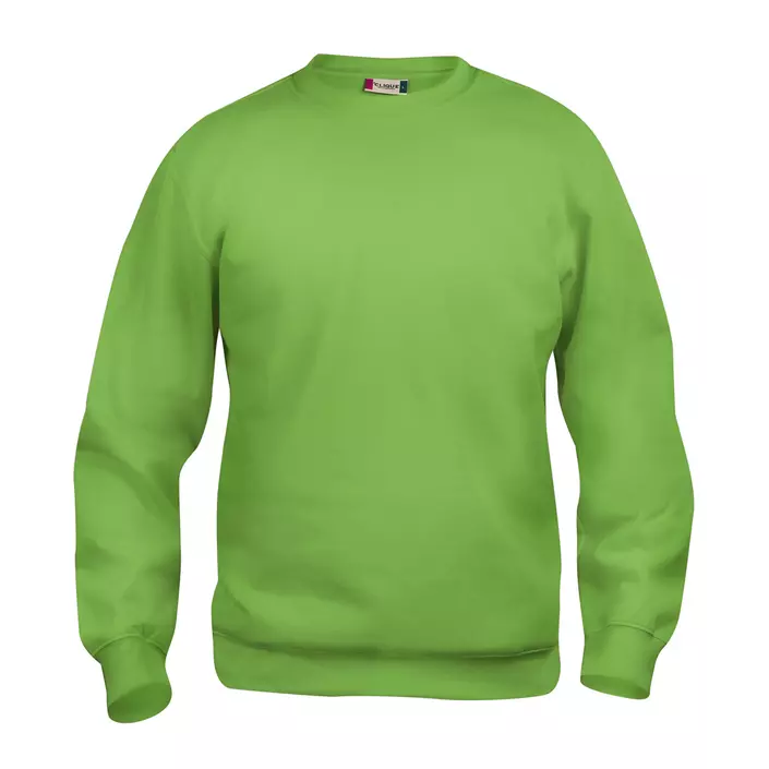 Clique Basic Roundneck Sweatshirt, Hellgrün, large image number 0