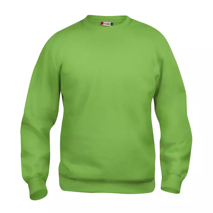 Clique Basic Roundneck sweatshirt, Ljusgrön, large image number 0