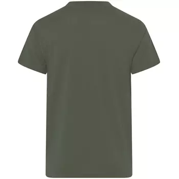Clipper Moss T-shirt med merinoull, Ljus Olivgrön