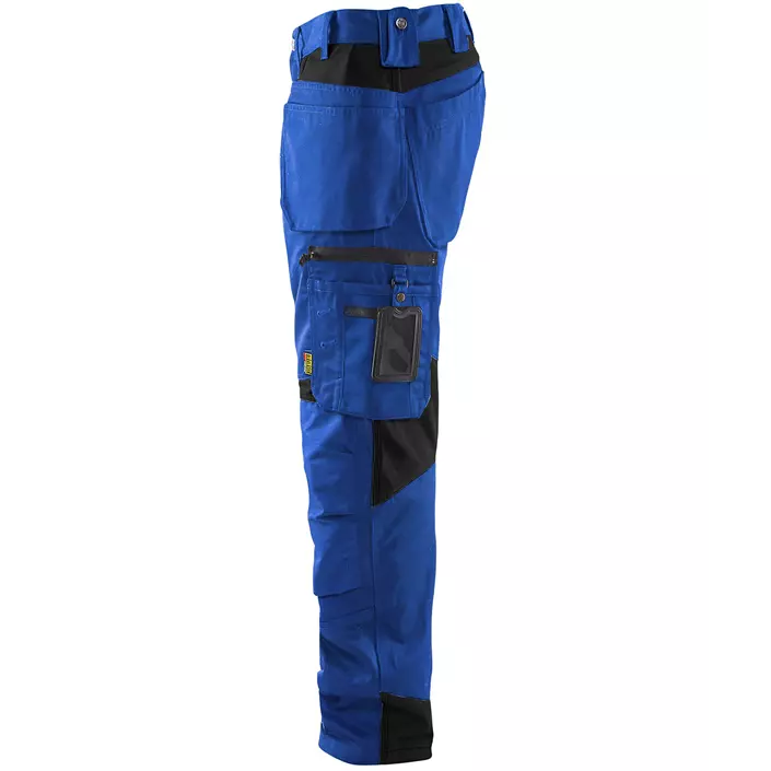 Blåkläder craftsman trousers, Cobalt blue/black, large image number 2