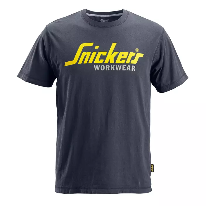 Snickers Classic 2er-pack T-Shirt, Anthrazitgrau/Blau, large image number 0