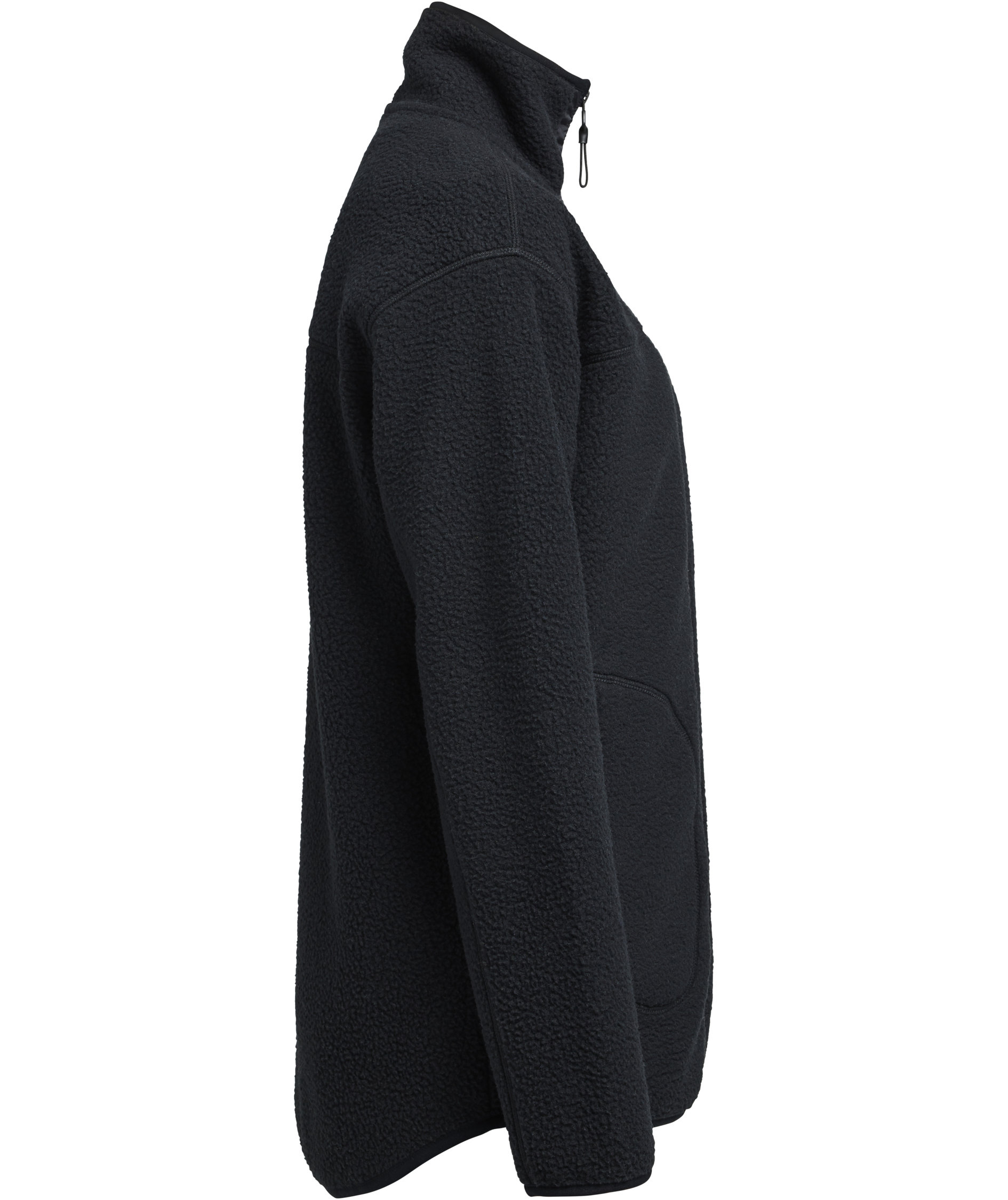 Tenson Yoke women's pile fleece jacket, Black, large image number 3