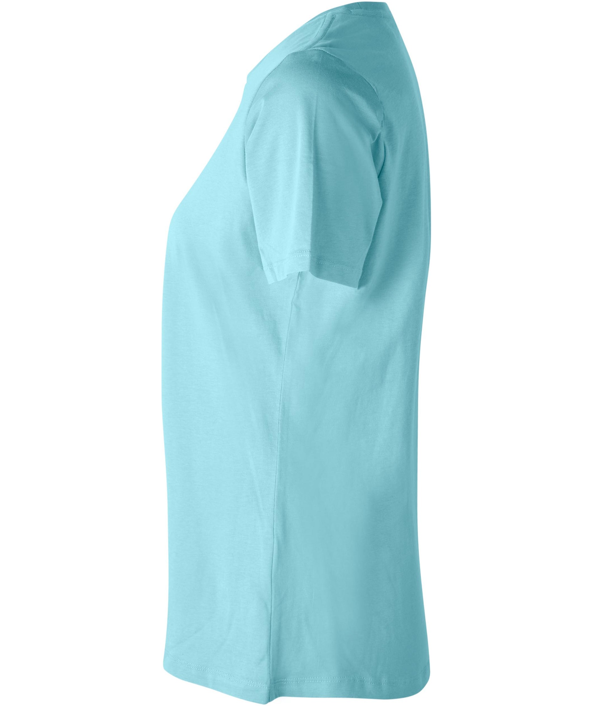 ID &oslash;kologisk dame T-shirt, St&oslash;vet Aqua, large image number 2