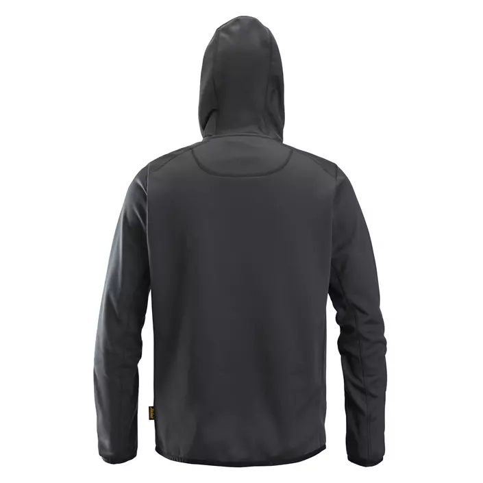 Snickers AllroundWork fleece hoodie 8058, Steel Grey, large image number 1